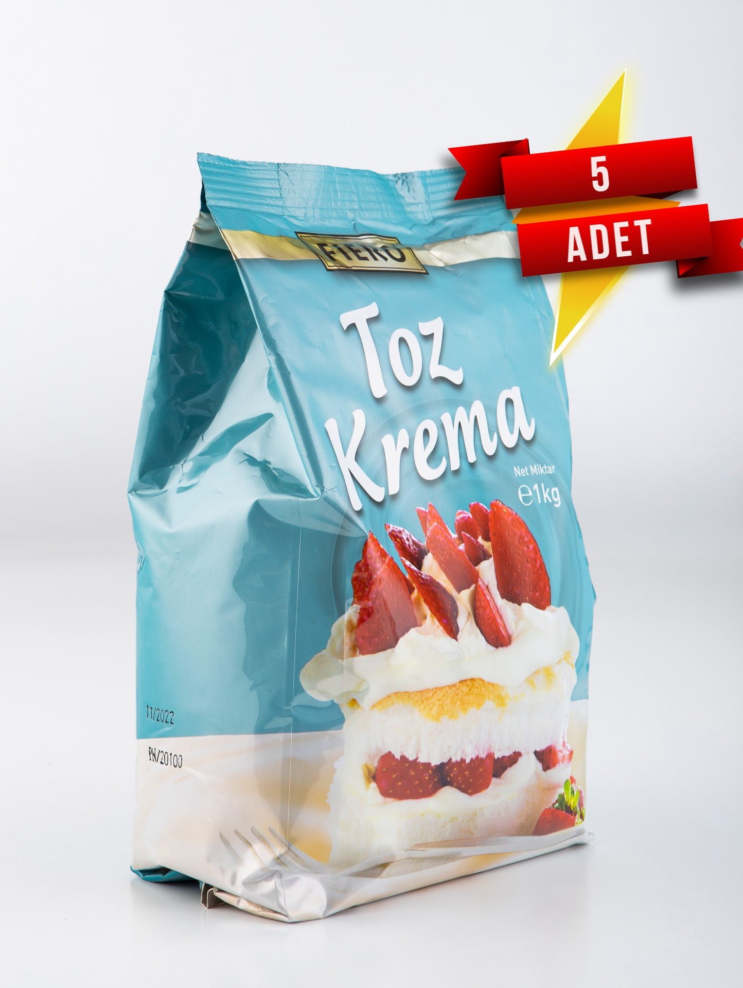 Fiero Krem Patisserie 1000 Gr 5 Adet - Fiero